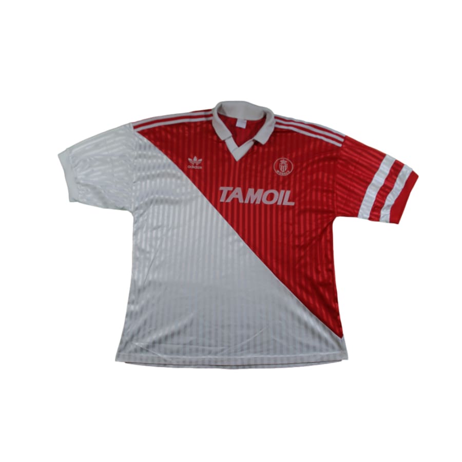 Maillot AS Monaco vintage domicile 1991-1992 - Adidas - AS Monaco