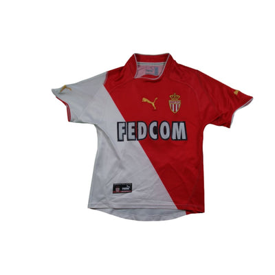 Maillot AS Monaco vintage domicile enfant N°8 GIULY 2003-2004 - Puma - AS Monaco