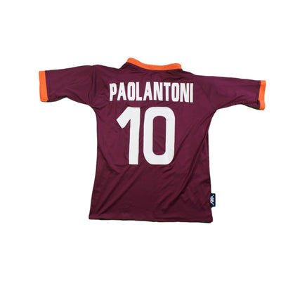 Maillot AS Rome vintage domicile N°10 Paolantoni 2007-2008 - Kappa - AS Rome