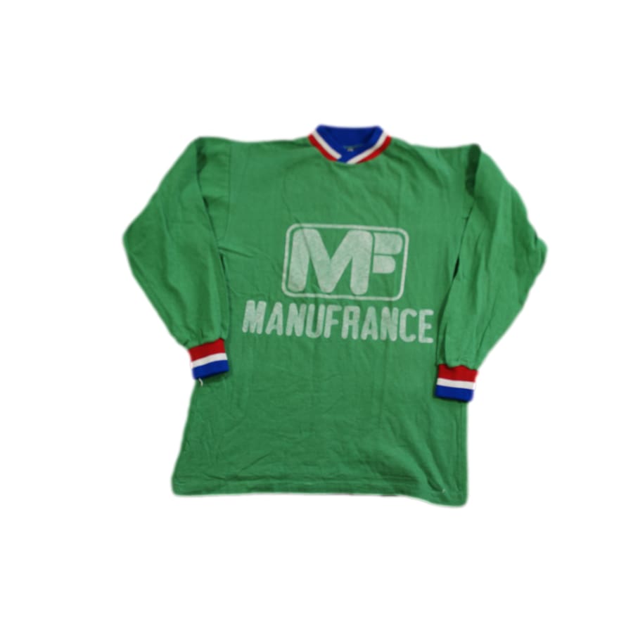 Maillot AS Saint-Etienne rétro ManuFrance réédition du club années 1970 - Duarig - AS Saint-Etienne