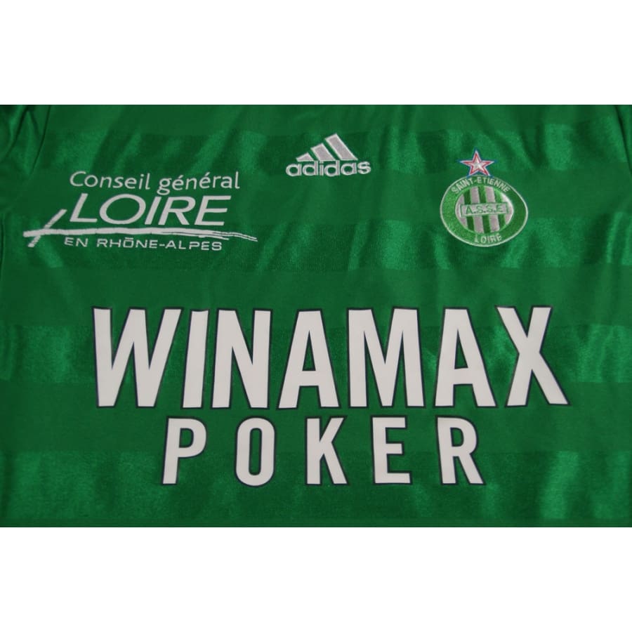Maillot ASSE domicile 2012-2013 - Adidas - AS Saint-Etienne