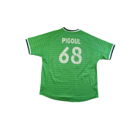 Maillot ASSE vintage domicile N°68 PIGOUL 2000-2001 - Umbro - AS Saint-Etienne