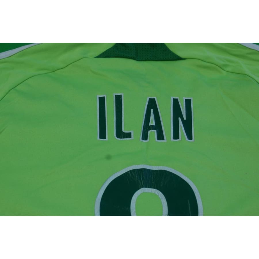 Maillot ASSE vintage extérieur N°8 ILAN 2007-2008 - Adidas - AS Saint-Etienne