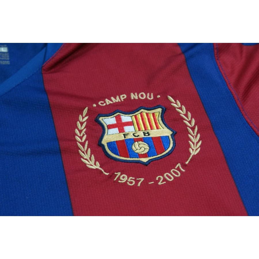 Maillot Barça vintage domicile 2007-2008 - Nike - Barcelone