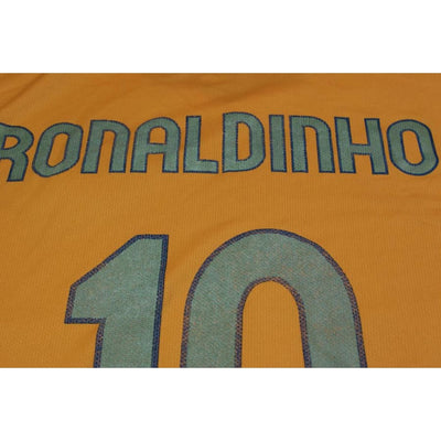 Maillot Barça vintage extérieur N°10 RONALDINHO 2006-2007 - Nike - Barcelone