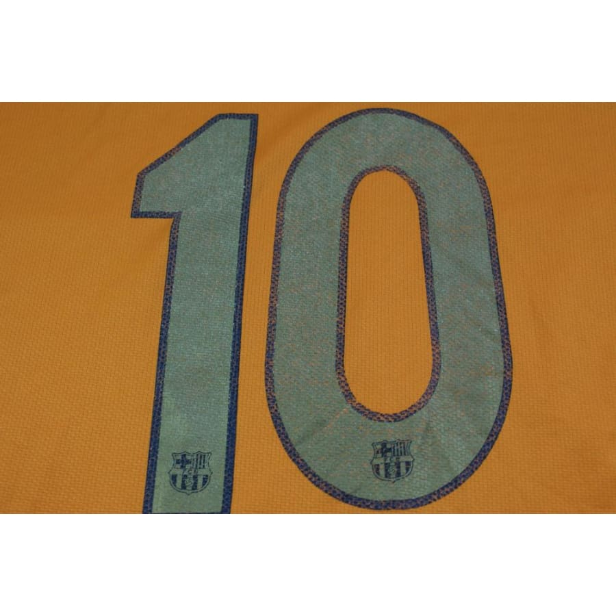 Maillot Barça vintage extérieur N°10 RONALDINHO 2006-2007 - Nike - Barcelone