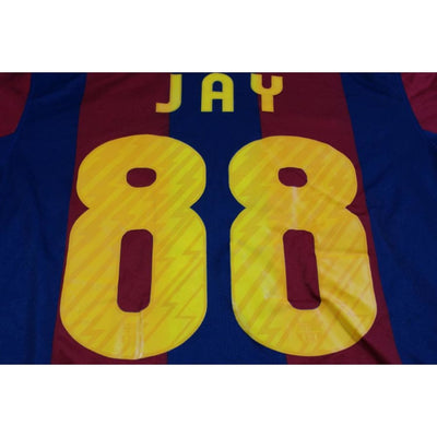 Maillot Barcelone domicile N°88 JAY 2010-2011 - Nike - Barcelone