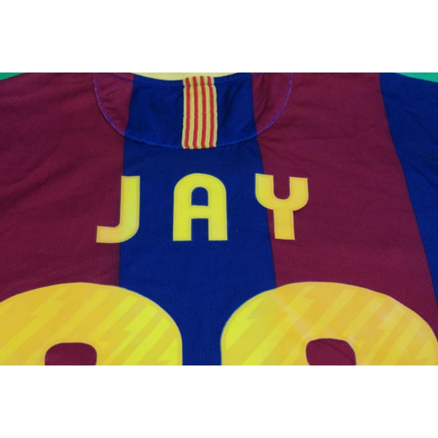 Maillot Barcelone domicile N°88 JAY 2010-2011 - Nike - Barcelone