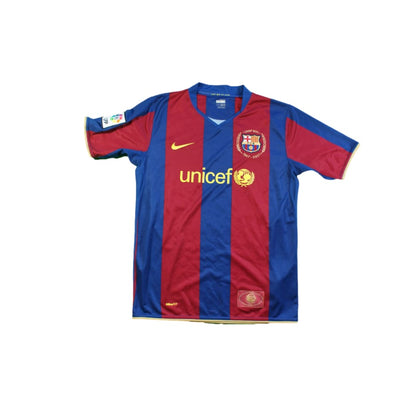 Maillot Barcelone rétro domicile 2007-2008 - Nike - Barcelone