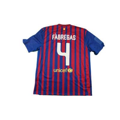 Maillot Barcelone rétro domicile #4 FABREGAS 2011-2012 - Nike - Barcelone