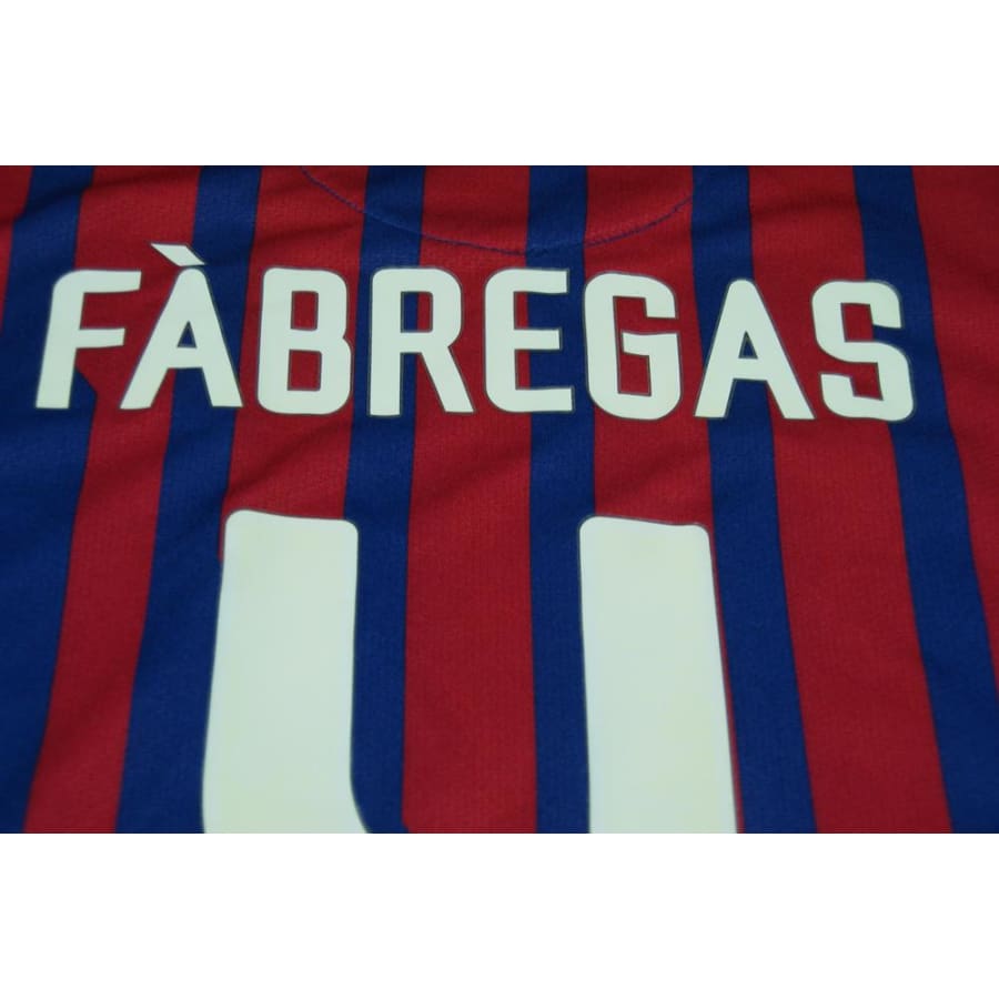 Maillot Barcelone rétro domicile #4 FABREGAS 2011-2012 - Nike - Barcelone