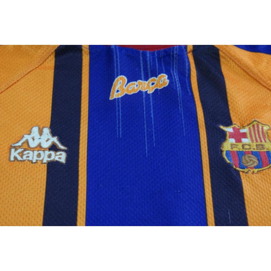 Maillot Barcelone rétro extérieur 1997-1998 - Kappa - Barcelone