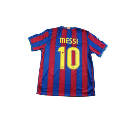 Maillot Barcelone vintage domicile N°10 MESSI 2009-2010 - Nike - Barcelone