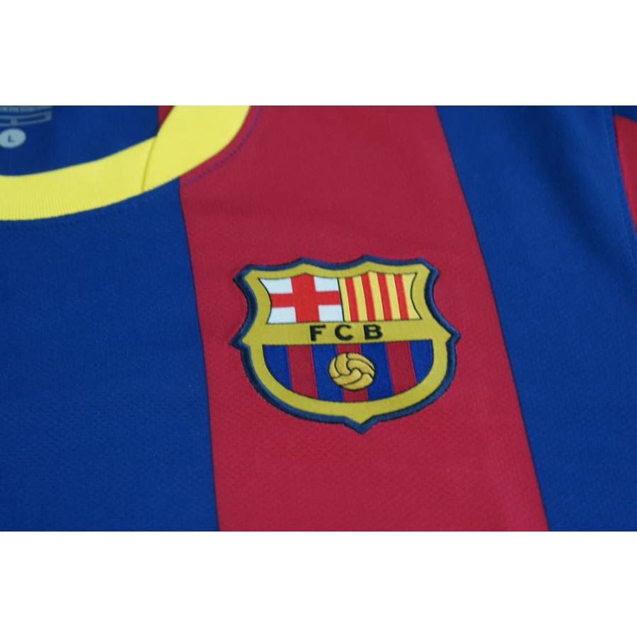 Maillot Barcelone vintage domicile N°10 MESSI 2010-2011 - Nike - Barcelone