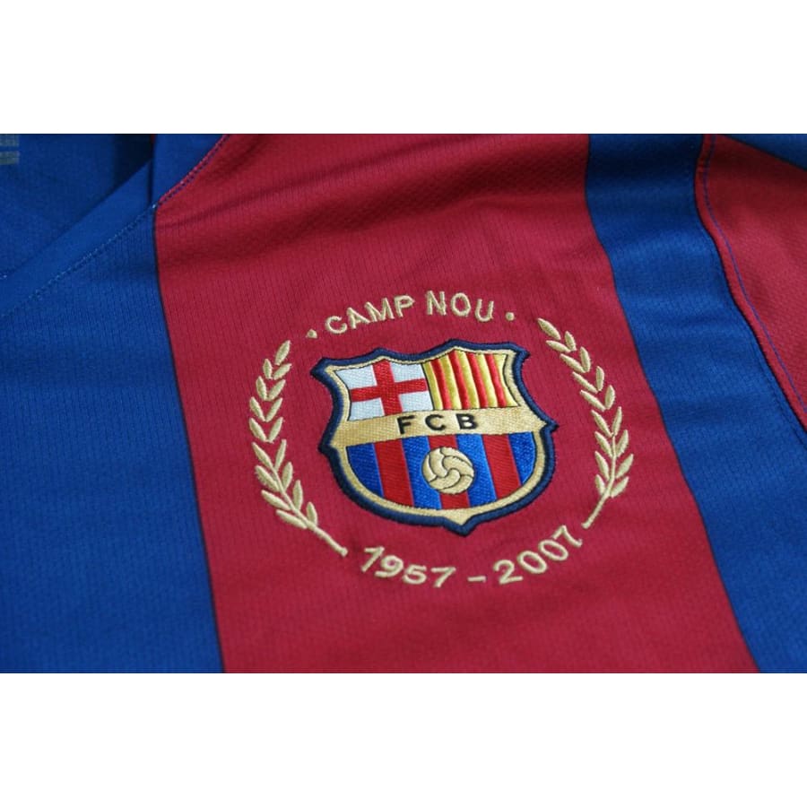 Maillot Barcelone vintage domicile N°19 MESSI 2007-2008 - Nike - Barcelone