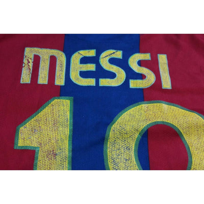 Maillot Barcelone vintage domicile N°19 MESSI 2007-2008 - Nike - Barcelone