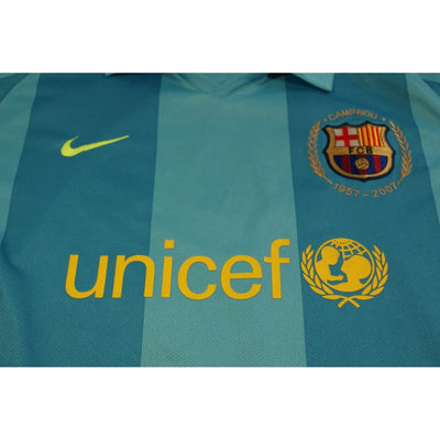 Maillot Barcelone vintage extérieur N°19 MESSI 2007-2008 - Nike - Barcelone