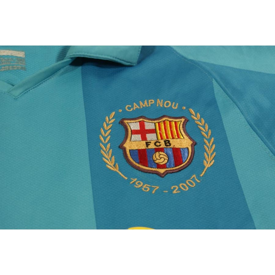 Maillot Barcelone vintage extérieur N°9 ETO’O 2007-2008 - Nike - Barcelone