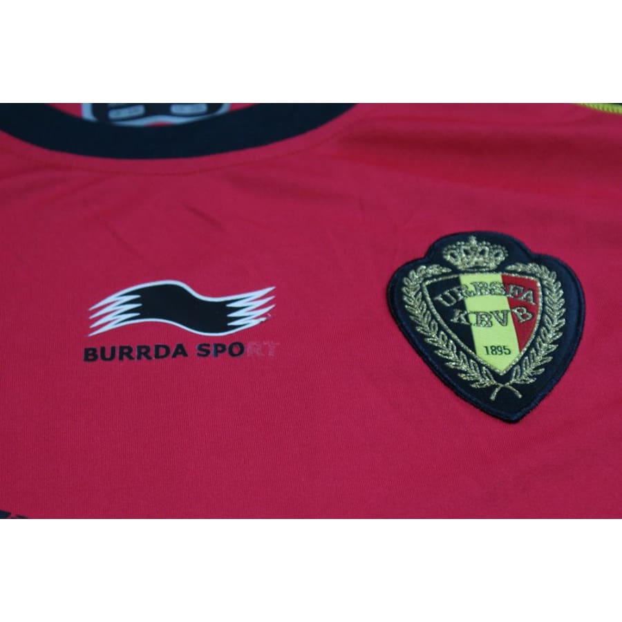 Maillot Belgique rétro domicile 2012-2013 - Burrda Sport - Belgique