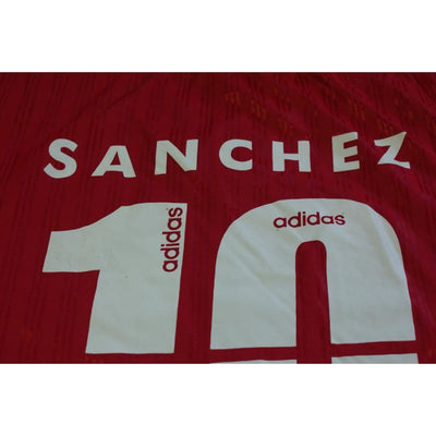 Maillot Benfica vintage domicile N°10 SANCHEZ 1997-1998 - Adidas - Benfica Lisbonne