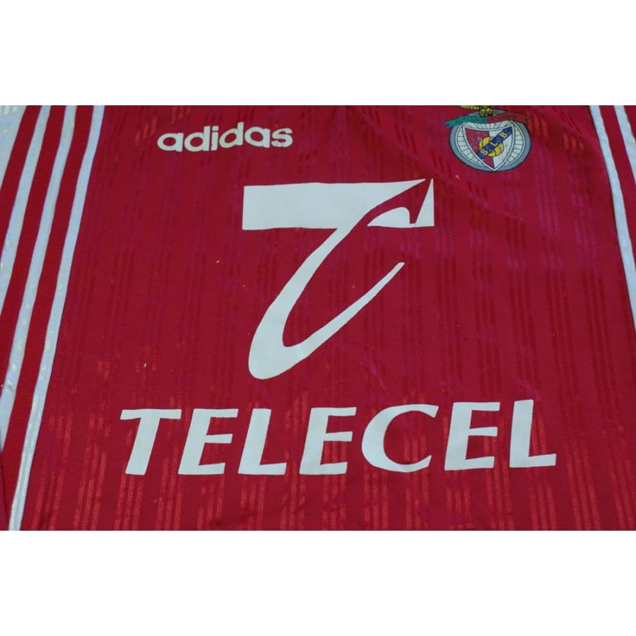 Maillot Benfica vintage domicile N°10 SANCHEZ 1997-1998 - Adidas - Benfica Lisbonne