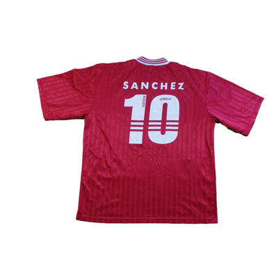 Maillot Benfica vintage domicile N°10 SANCHEZ 1997-1998 - Adidas - Benfica Lisbonne