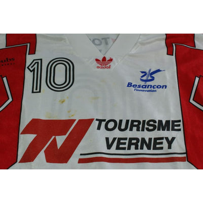 Maillot Besançon vintage domicile N°10 années 1990 - Adidas - Autres championnats