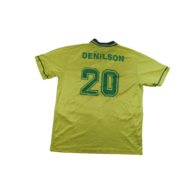 Maillot Brésil vintage domicile #20 DENILSON 1994-1995 - Umbro - Brésil