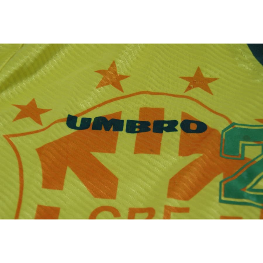 Maillot Brésil vintage domicile #20 DENILSON 1994-1995 - Umbro - Brésil