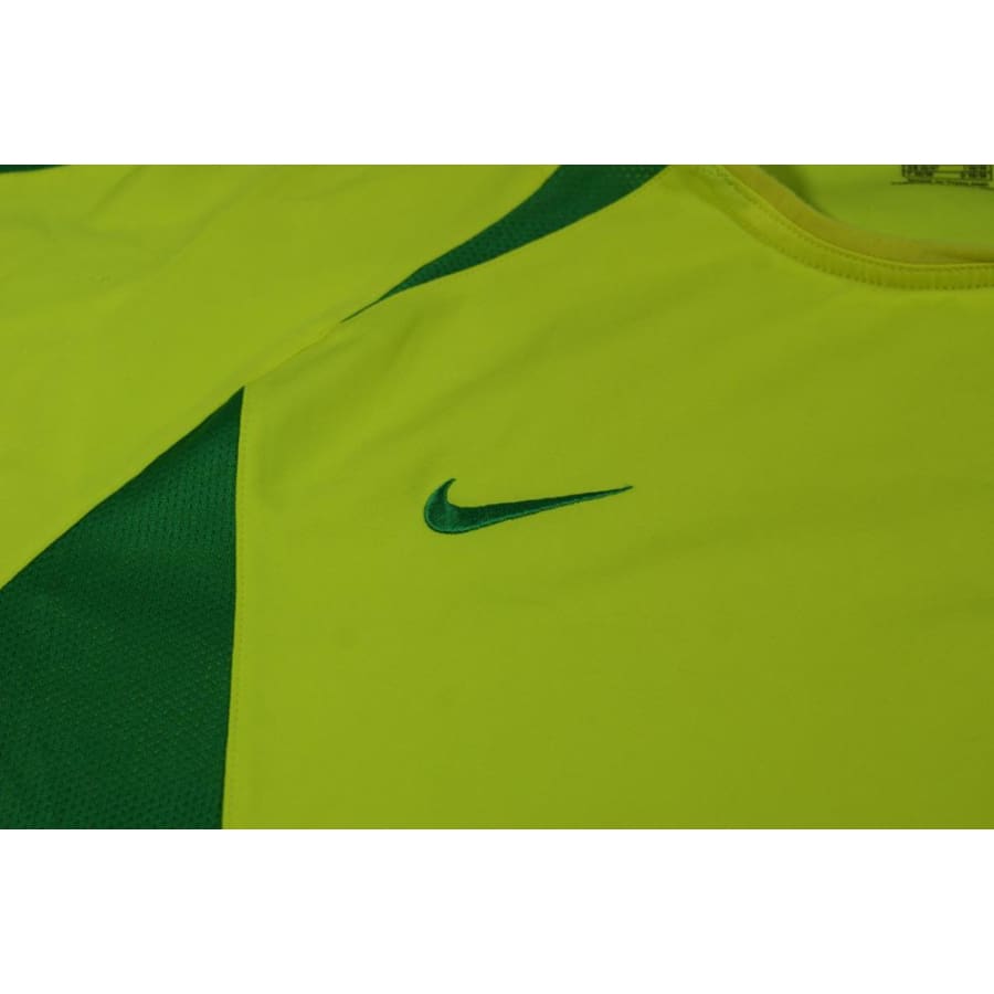 Maillot Brésil vintage domicile 2001-2002 - Nike - Brésil