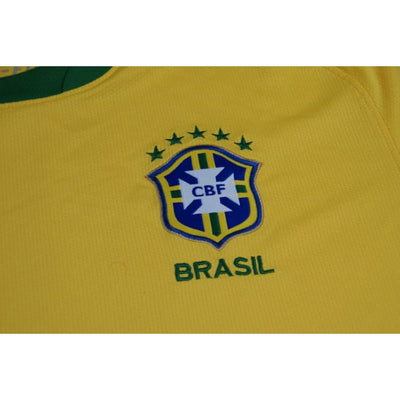 Maillot Brésil vintage domicile 2010-2011 - Nike - Brésil