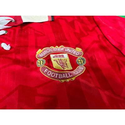 Maillot collector domicile Manchester United saison 1992-1993 - Umbro - Manchester United