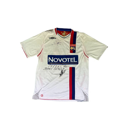 Maillot collector domicile OL #14 Govou saison 2007-2008 - Umbro - Olympique Lyonnais