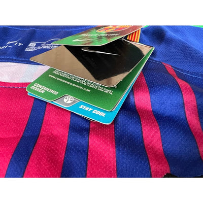 Maillot collector FC Barcelone domicile #8 Iniesta saison 2017-2018 - Nike - Barcelone