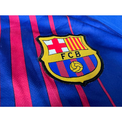 Maillot collector FC Barcelone domicile #8 Iniesta saison 2017-2018 - Nike - Barcelone