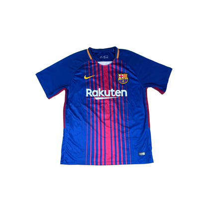 Maillot collector FC Barcelone domicile #8 Iniesta saison 2017-2018 - Nike - Barcelone