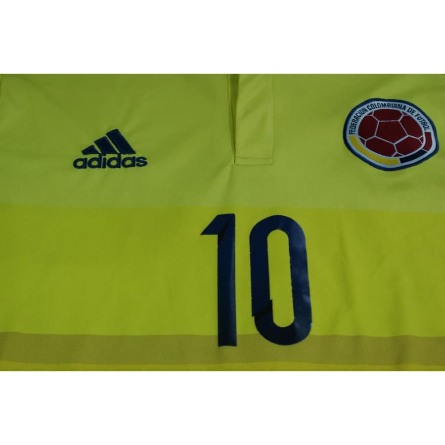 Maillot Colombie domicile N°10 JAMES 2015-2016 - Adidas - Colombie