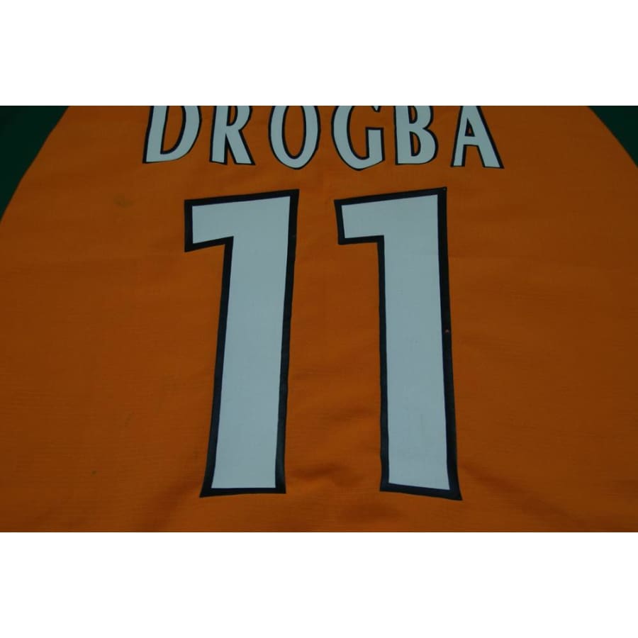 Maillot Côte d’Ivoire rétro domicile N°11 DROGBA 2006-2007 - Puma - Côte d’Ivoire