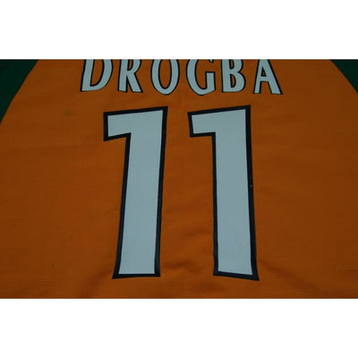 Maillot Côte d’Ivoire rétro domicile N°11 DROGBA 2006-2007 - Puma - Côte d’Ivoire