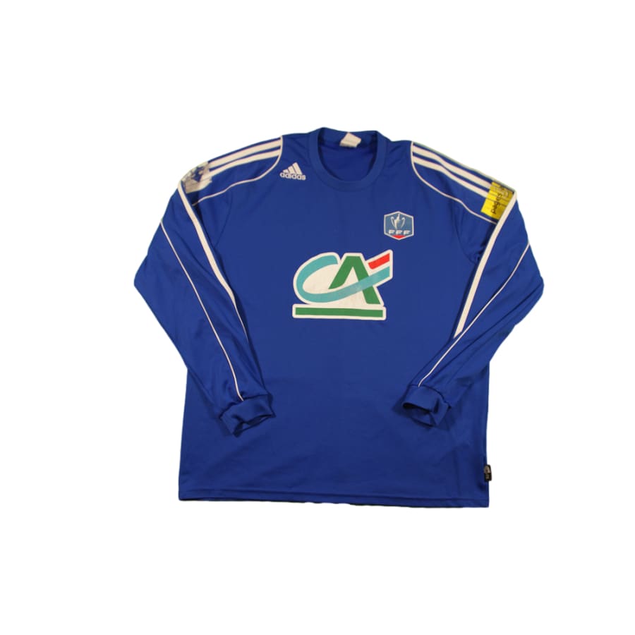 Maillot Coupe de France Crédit Agricole vintage N°3 années 2000 - Adidas - Coupe de France