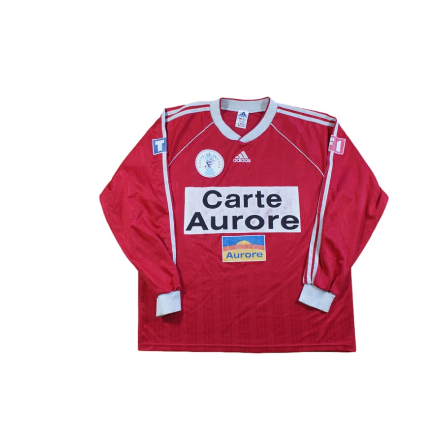 Maillot Coupe de France rétro Carte Aurore N°7 années 2000 - Adidas - Coupe de France