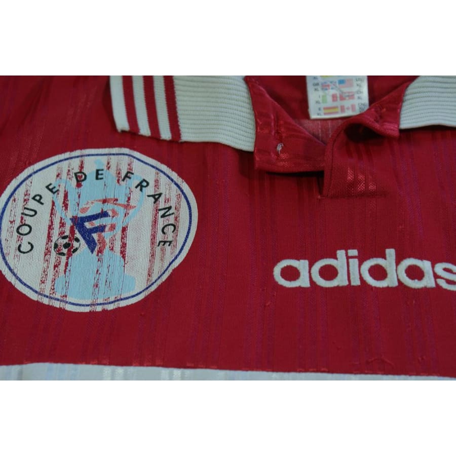 Maillot Coupe de France rétro RTL N°2 années 1990 - Adidas - Coupe de France