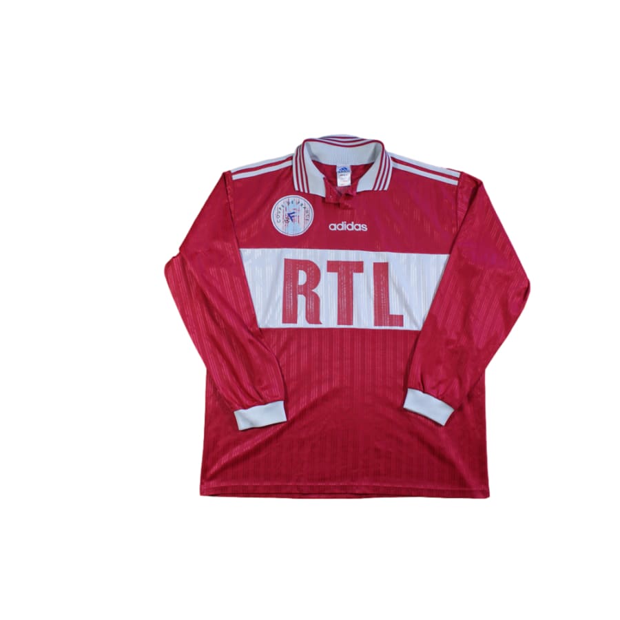 Maillot Coupe de France rétro RTL N°2 années 1990 - Adidas - Coupe de France