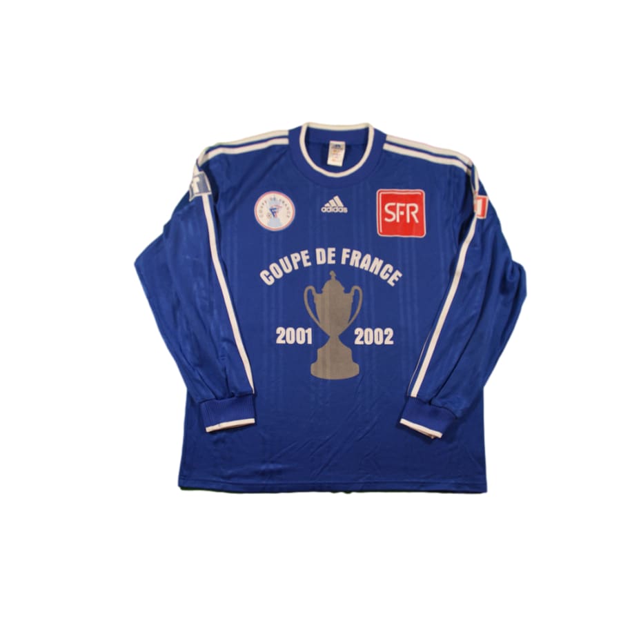 Maillot Coupe de France SFR rétro #7 2001-2002 - Adidas - Coupe de France