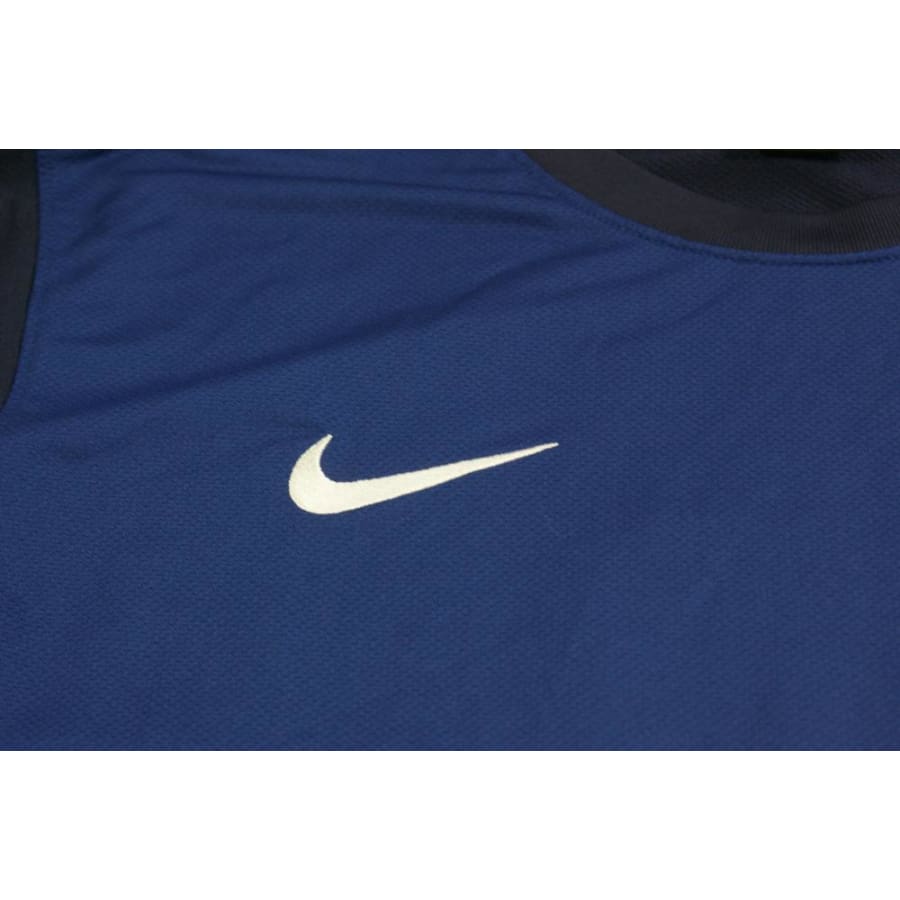 Maillot De Gardien De But Vintage – Numéro Bleu, Fabriqué En Italie