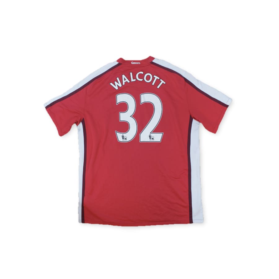 Maillot de foot Arsenal n°32 WALCOTT 2009-2010 - Nike - Arsenal