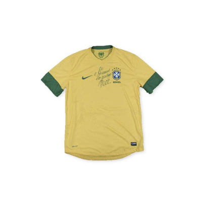 Maillot de foot dédicacé signé Pelé équipe de Brésil 2012-2013 - Nike - Brésil