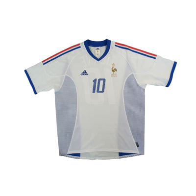 Maillot de foot extérieur équipe de France N°10 ZIDANE 2002-2003 - Adidas - Equipe de France