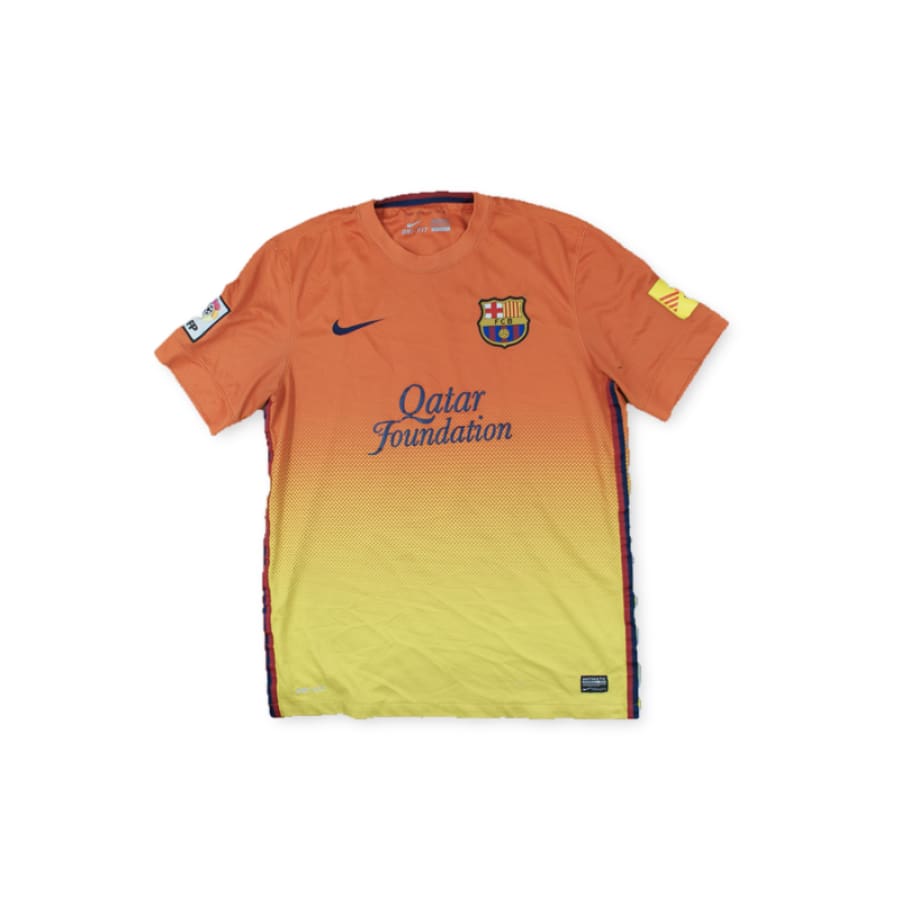 Maillot de foot FC Barcelone n°10 MESSI Qatar foundation 2013-2014 - Nike - Barcelone