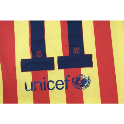 Maillot de foot FC Barcelone QATAR AIRWAYS n°11 NEYMAR JR 2013-2014 - Nike - Barcelone